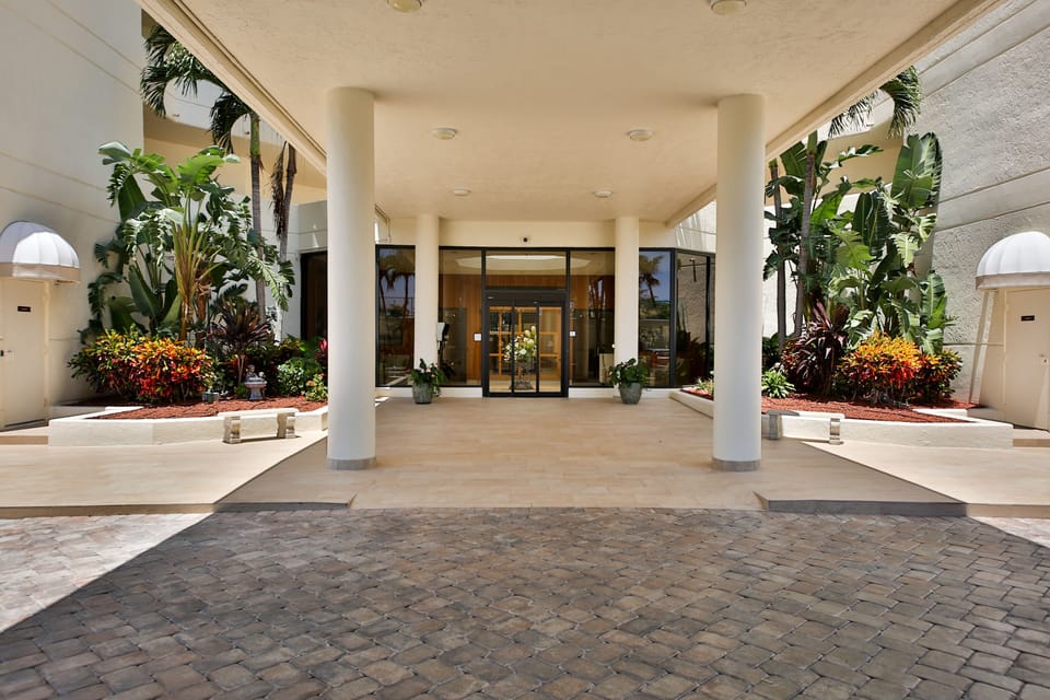 Entrance to building