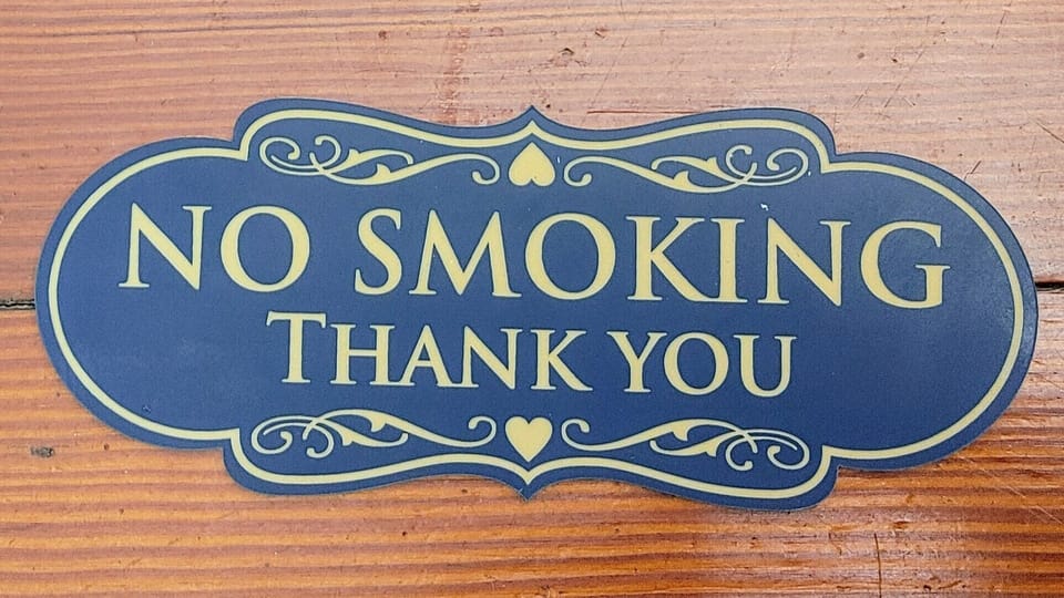 This is a Tobacco Free accommodation
