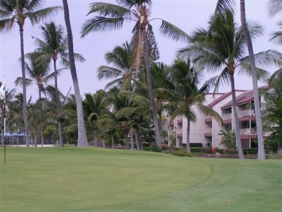 View of Condo from seventh green on the Golf Course