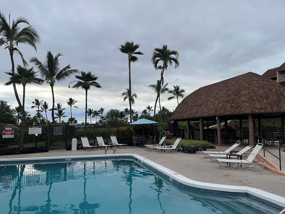 Pool and Longhouse