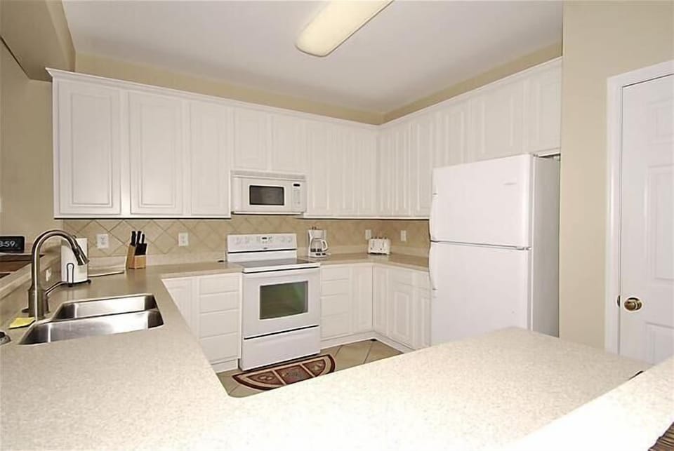 Open concept kitchen with plenty of counter space