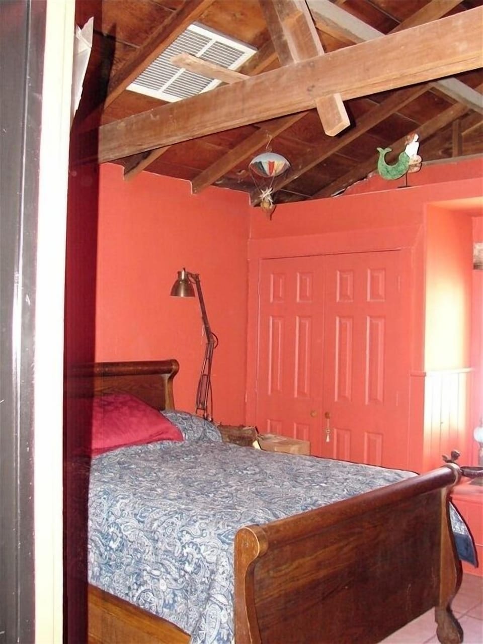 Guest bedroom ~ full size bed with adjoining bath. 