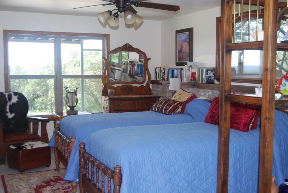 Downstairs guest bedroom