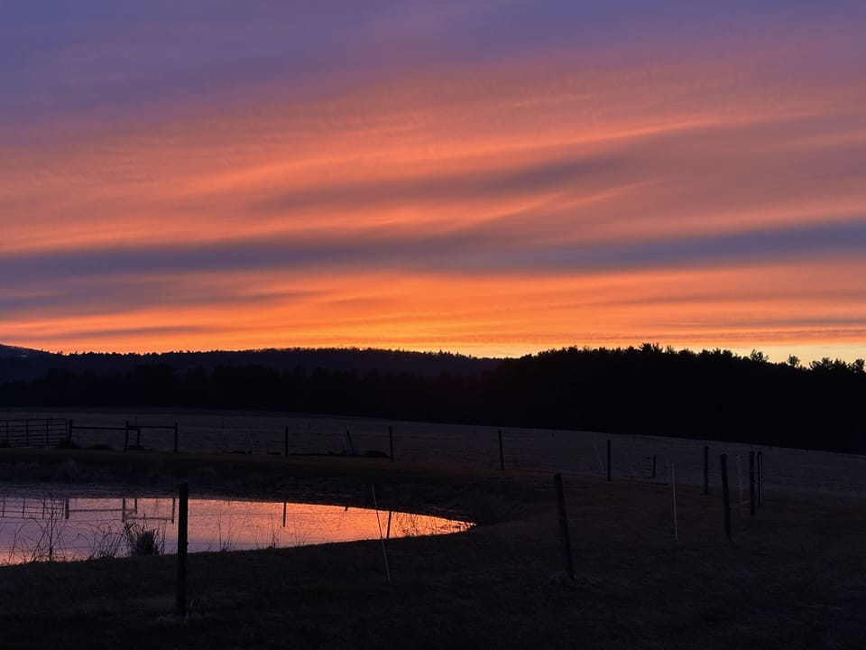 Sunset from Baldwin Hill