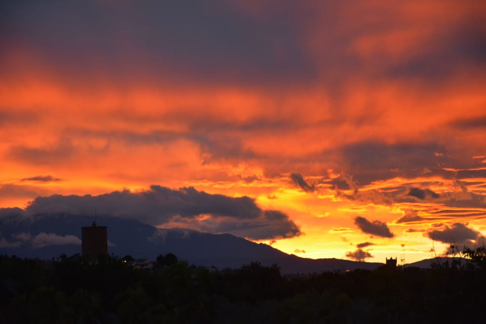 Wonderful sunsets from Chalet BeauBois - 2018