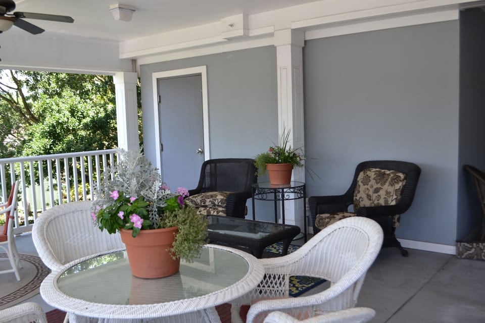 Beautiful covered porches