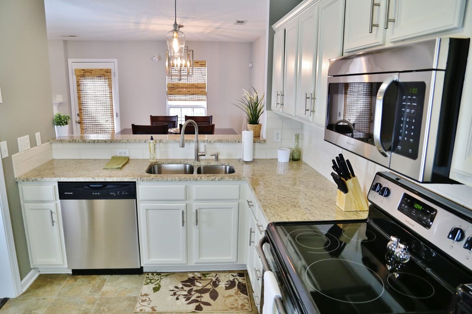 Spacious kitchen