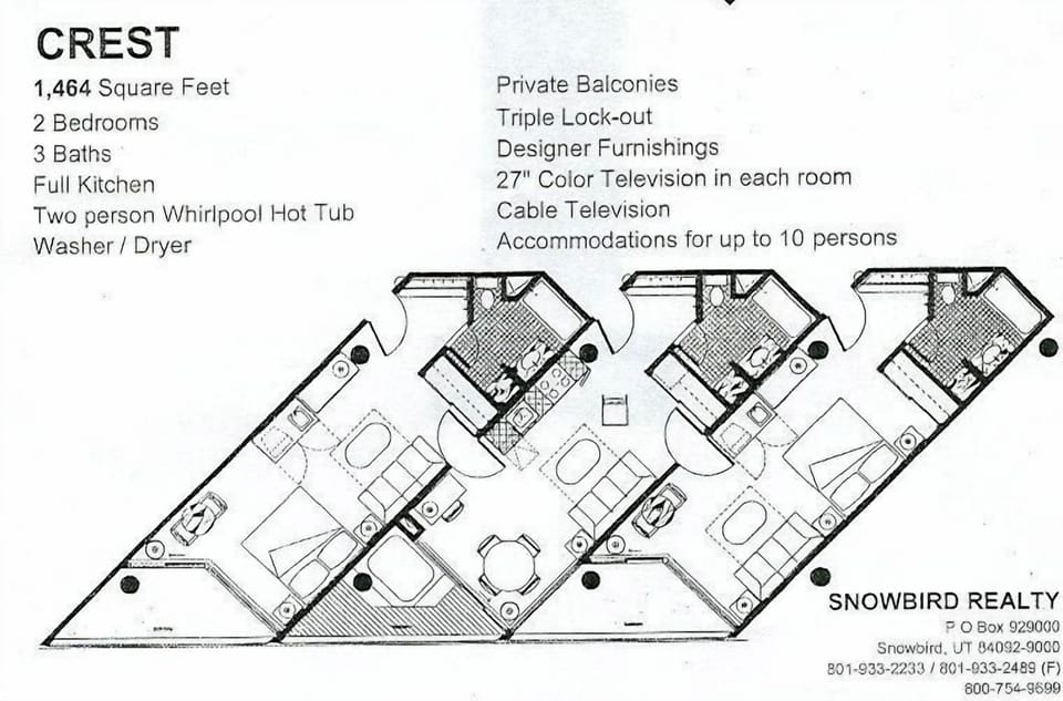 Cliff Club  layout