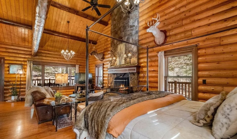 View from the open bedroom.