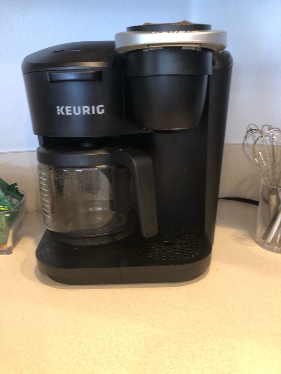Make a pot or just a cup with our dual process Keurig coffee maker

