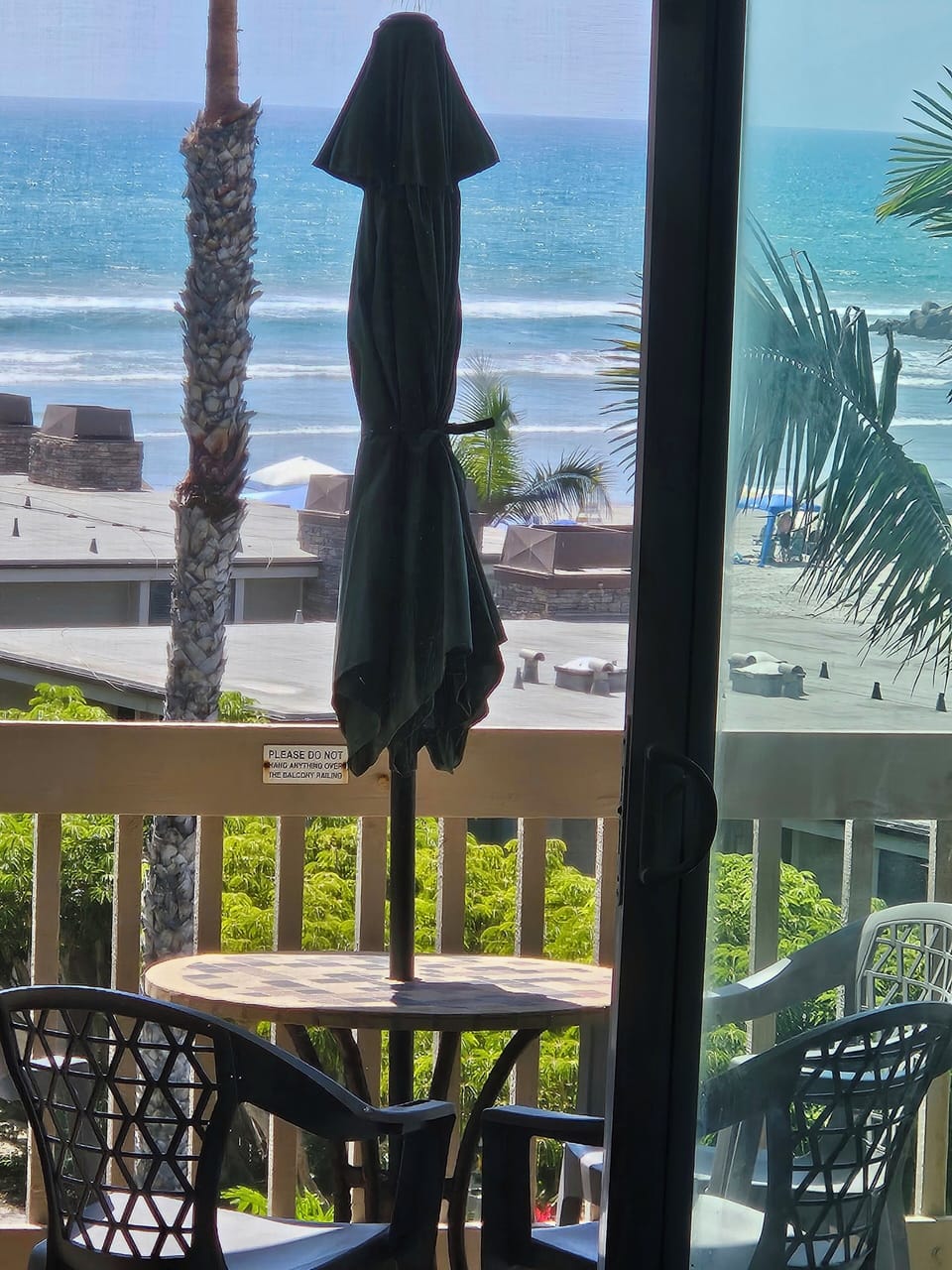 Walk toward the sound of the ocean thru the condo and we hope you like   looking.
