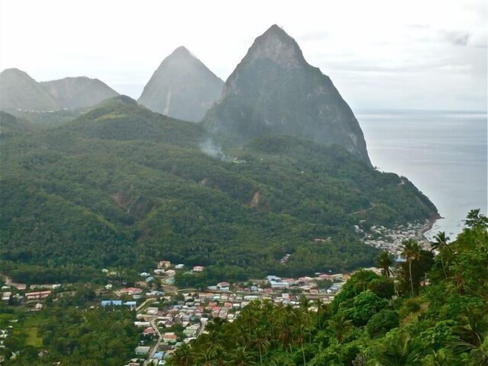 Take an excursion to breathtaking World Heritage Pitons by old Soufriere village