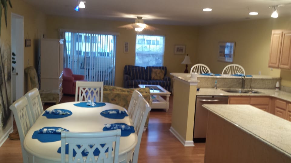 Spacious and open living space 