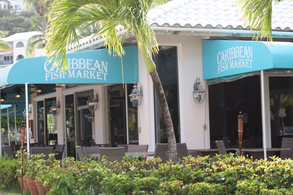 Upscale restaurant right on our beach