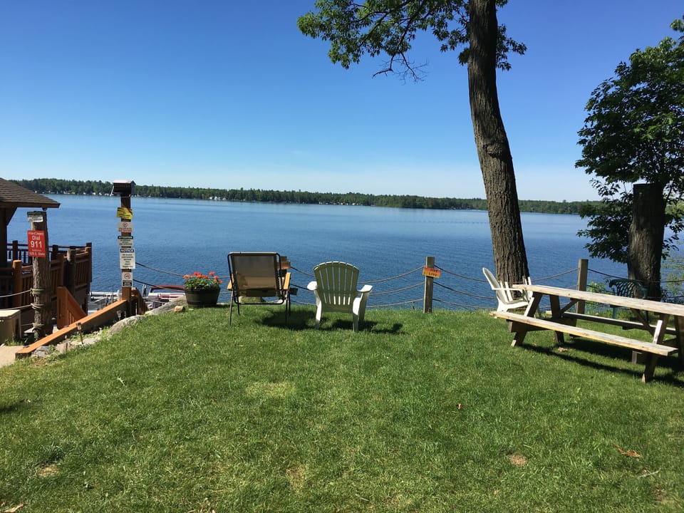 Common Area.. Picnic tables and fire pit.