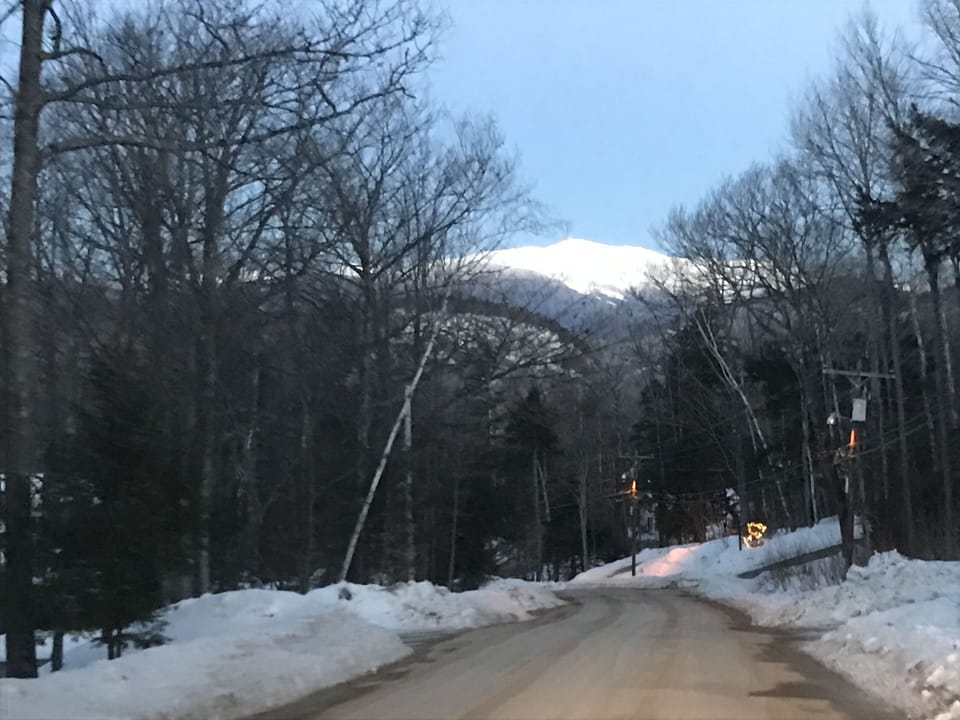View of Mt. Washington at our home!