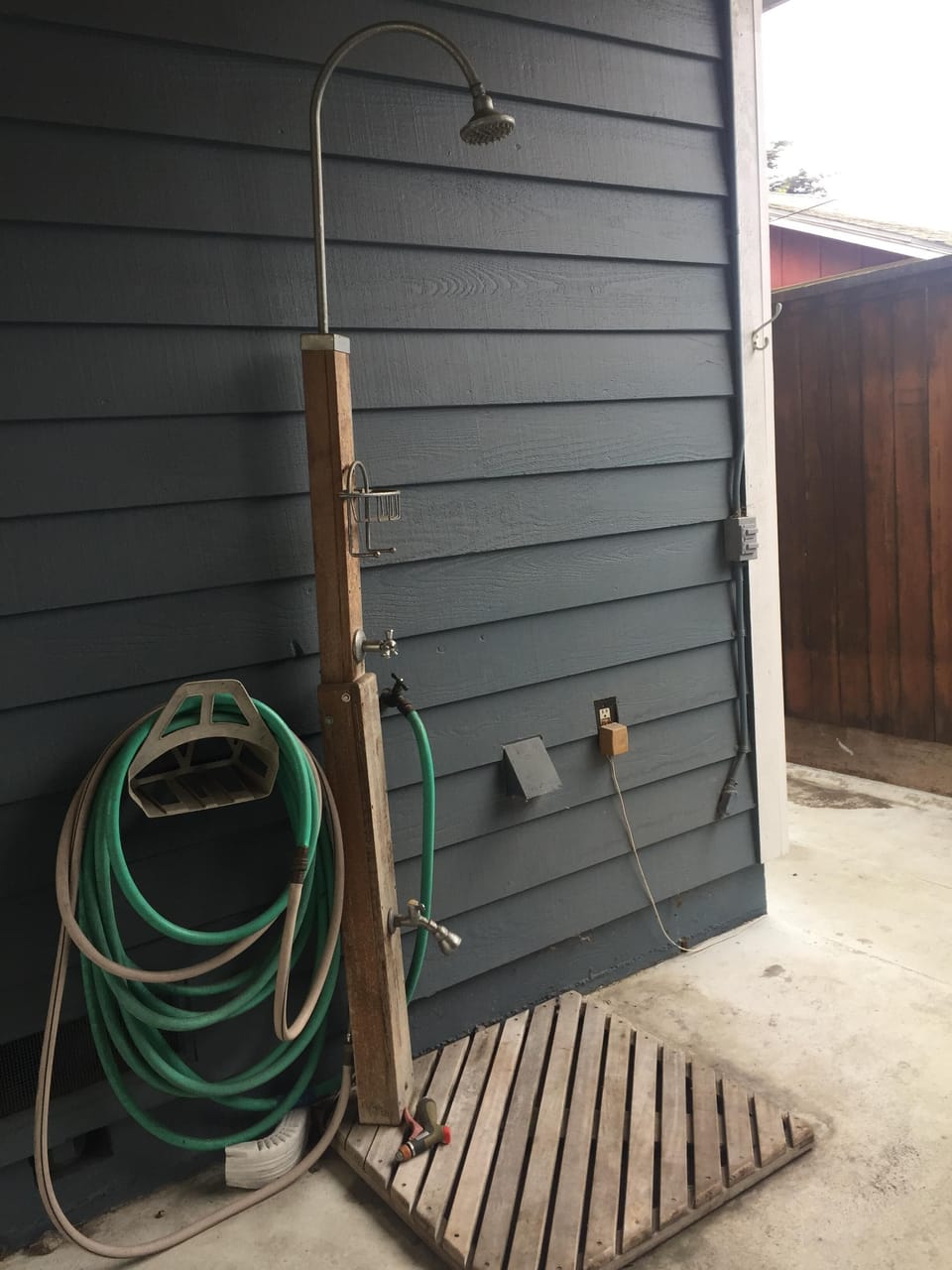 Outdoor Shower.