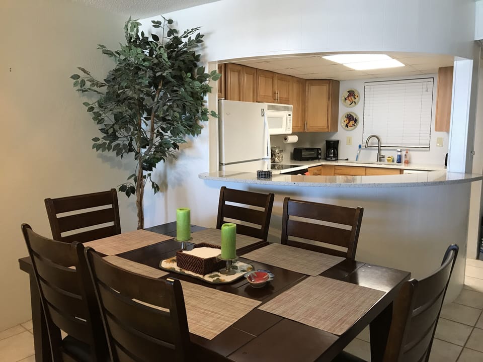 Dining Table and Kitchen
