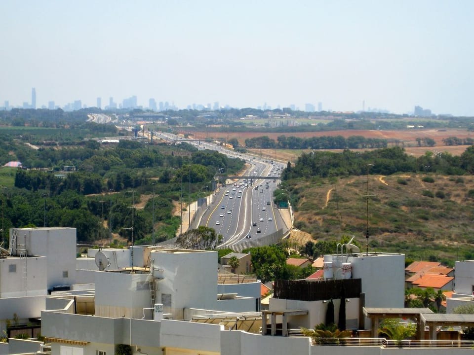 Main freeway Tel Aviv & the north 