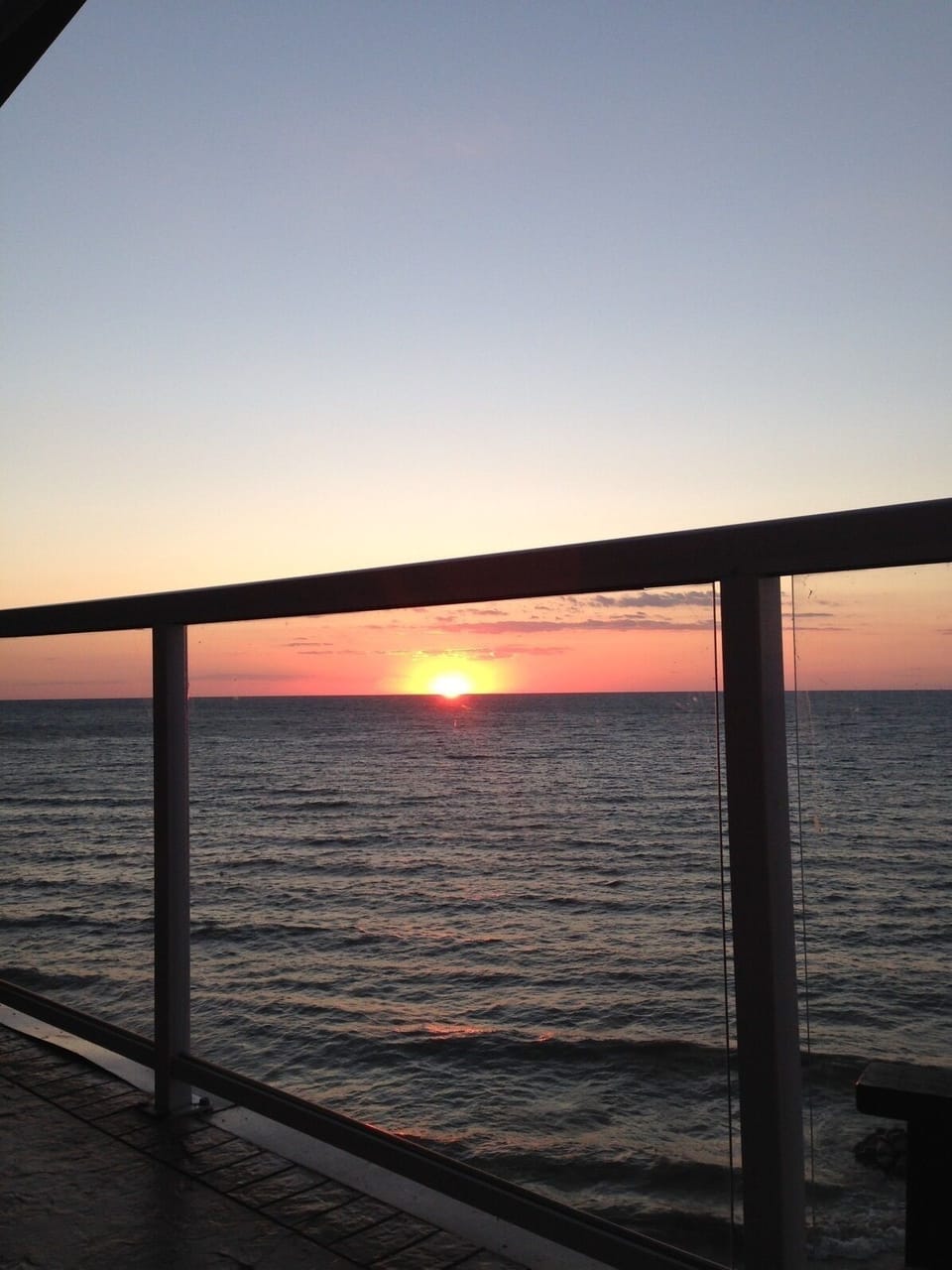 Sunset from private balcony

440-479-4531
