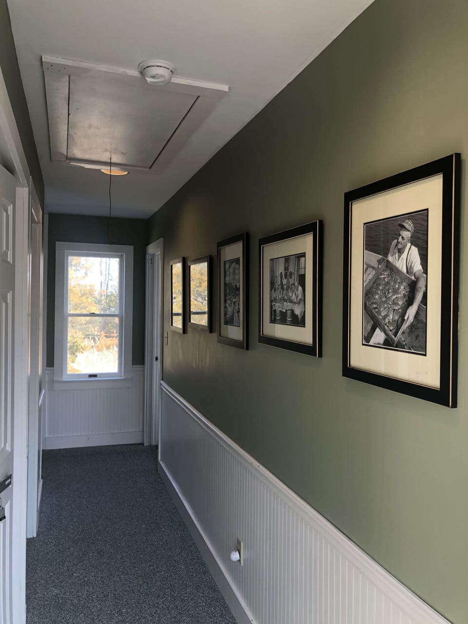 Second floor hallway