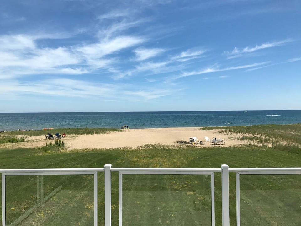 Enjoy watching the colors of the horizon change throughout the day.