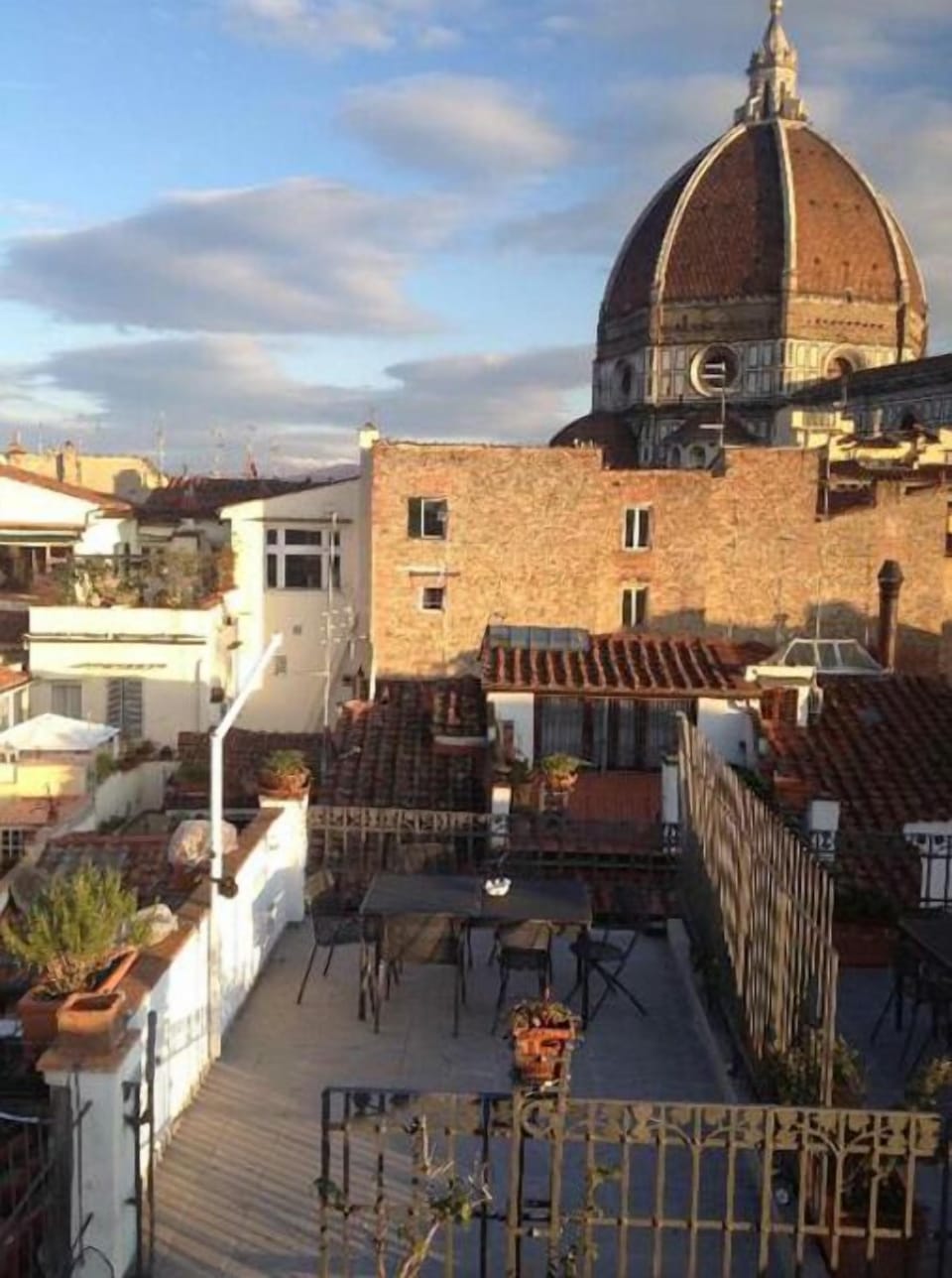 Top view of our terrace
