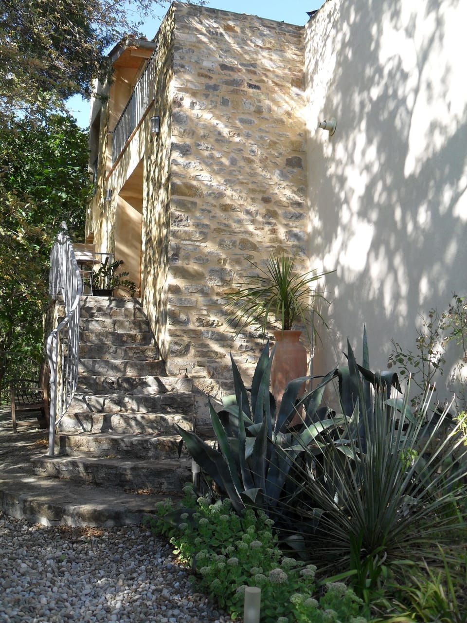 Entrance to the river apartment