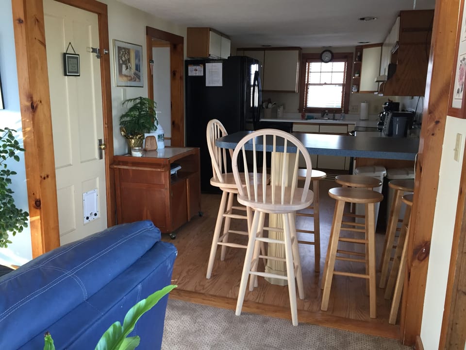 Open concept, allows families to be together.