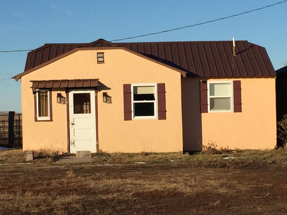 Our 1940s tourist cabin is newly remodeled and has two bedrooms.