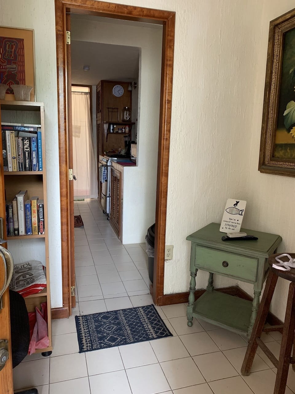Common reception area.  Your lockable entry door.