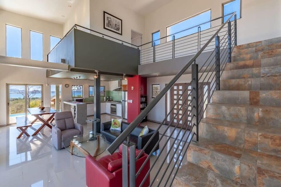 Stairs to the second floor