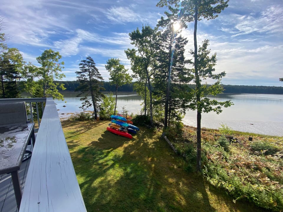 View from the deck