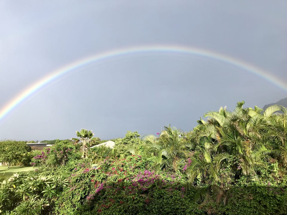 Taken from the our lanai