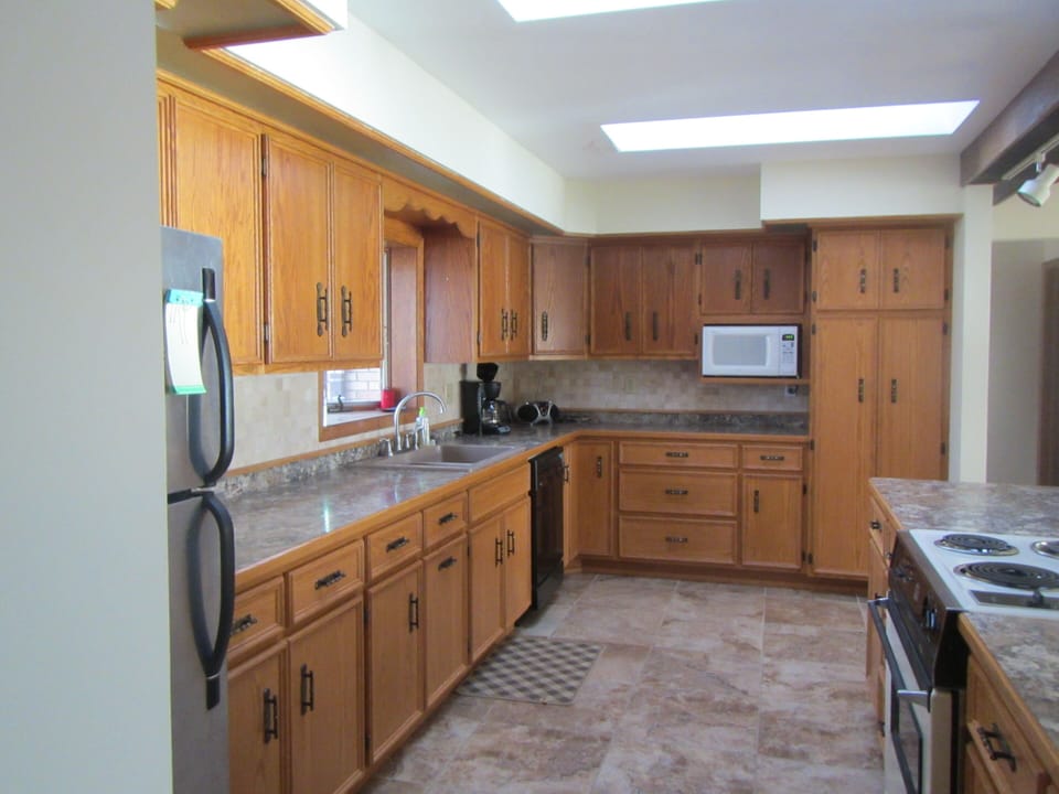 Fully remodeled kitchen. 