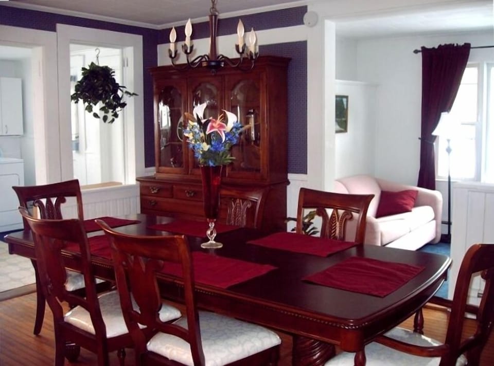 Formal Dining Room Leading Into The Sitting Room