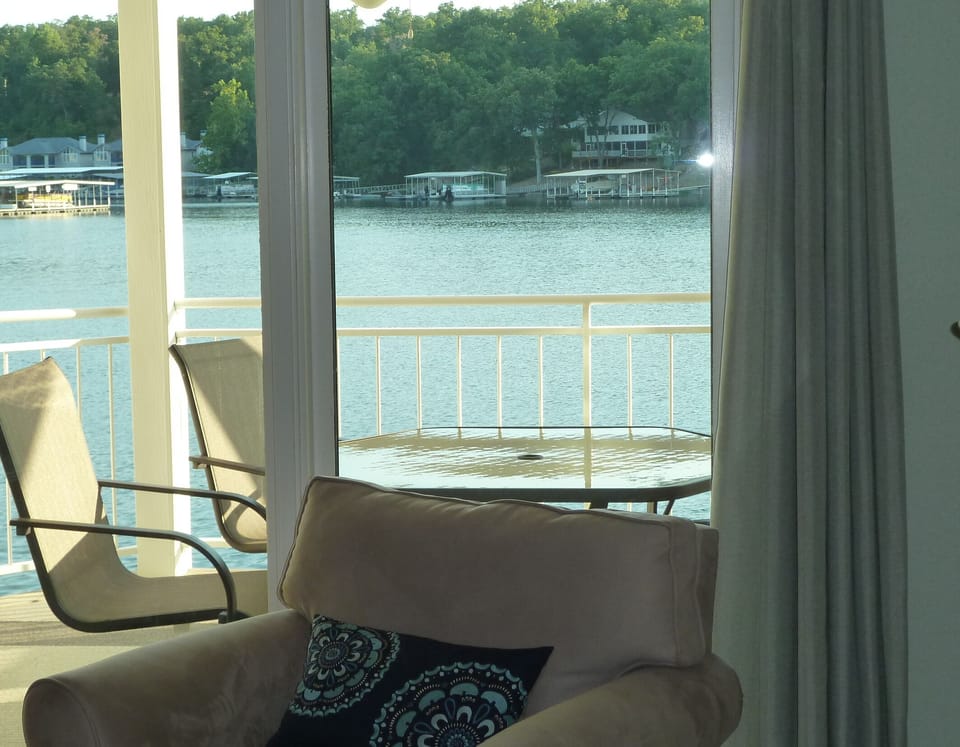 Lake view from family room