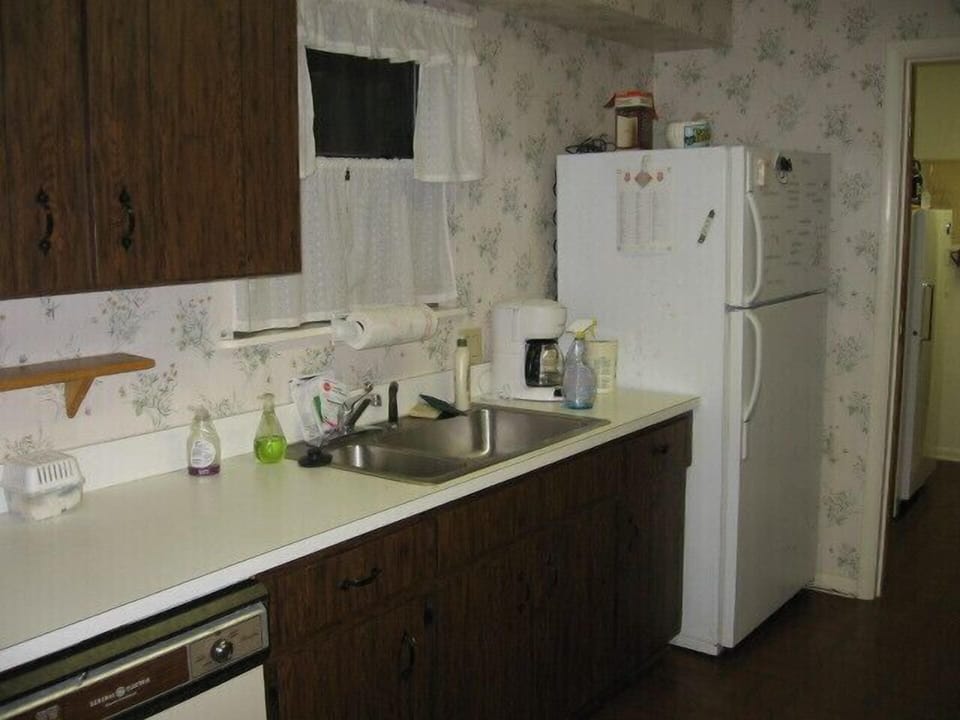 well stocked kitchen.