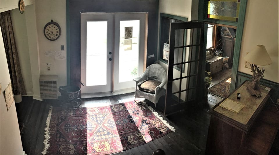 Our front entry taken from the staircase