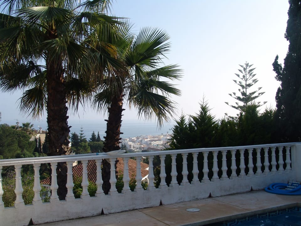 view of village from terrace