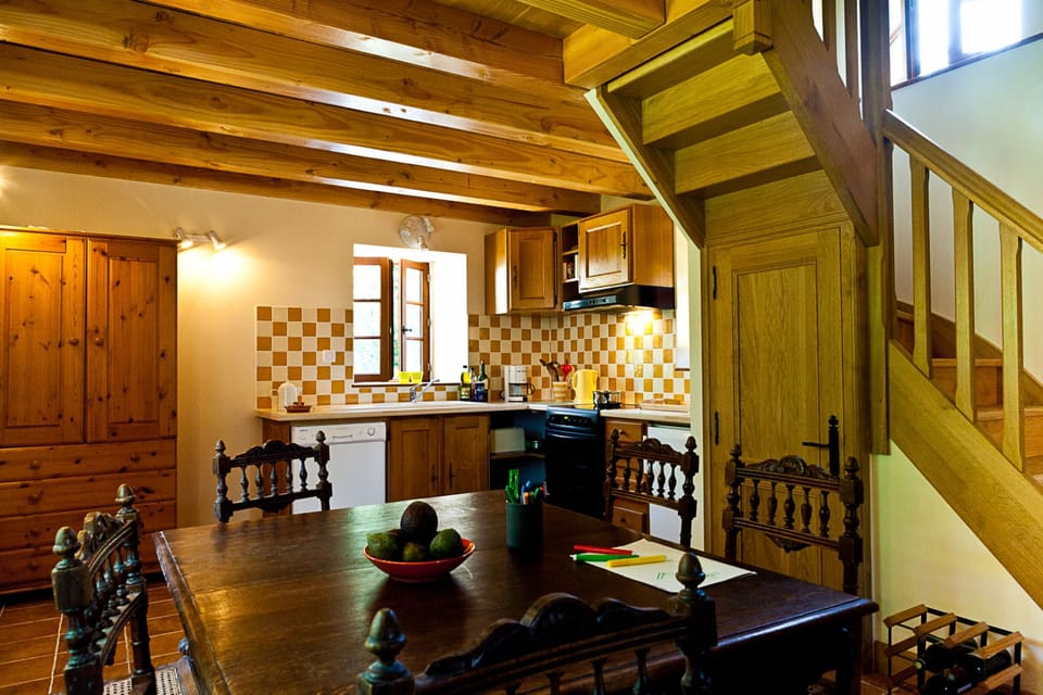 Kitchen in gite