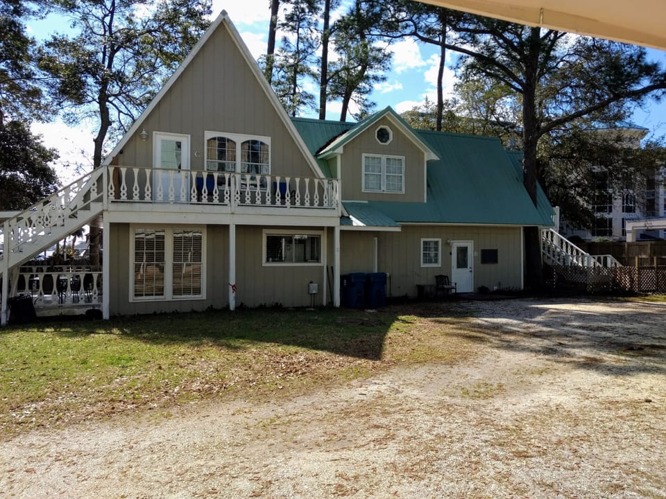 Unit B is the back unit on the ground floor