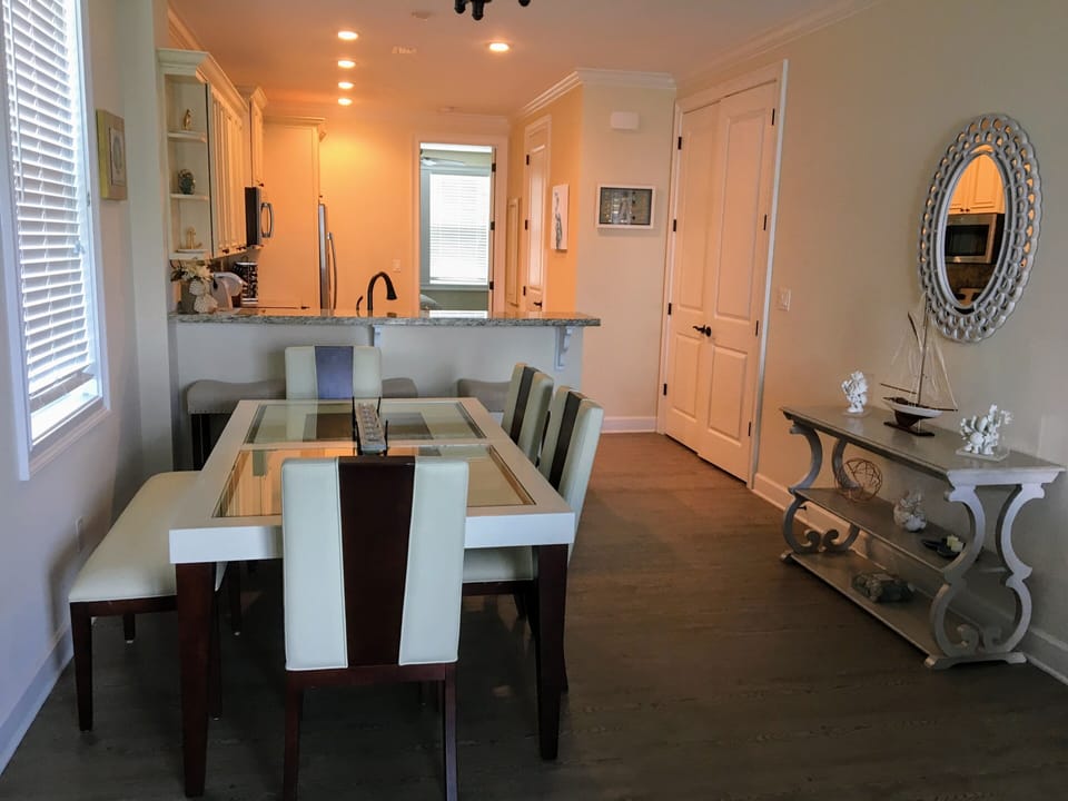 Dining and Kitchen area