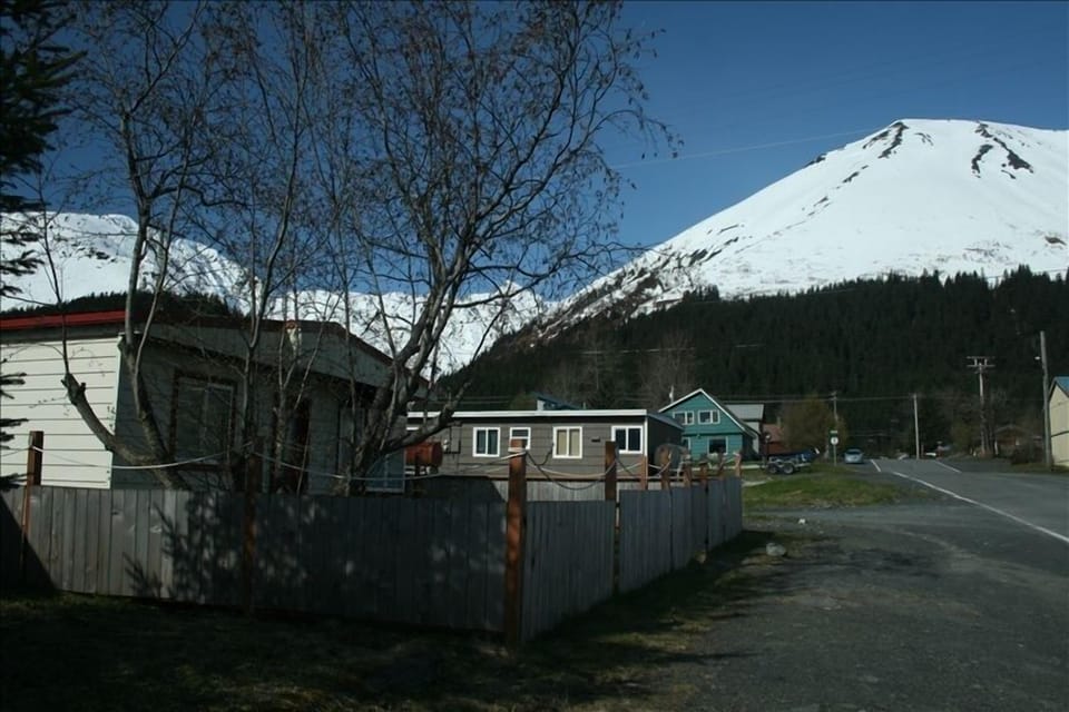 View of the famous Mount Marathon