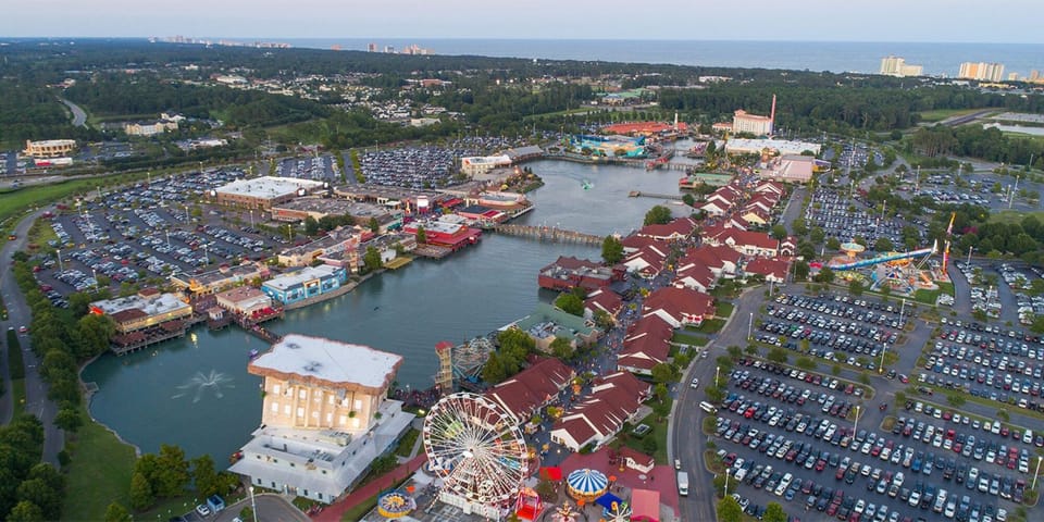 Check out Broadway at the Beach and the many restaurants available for you.