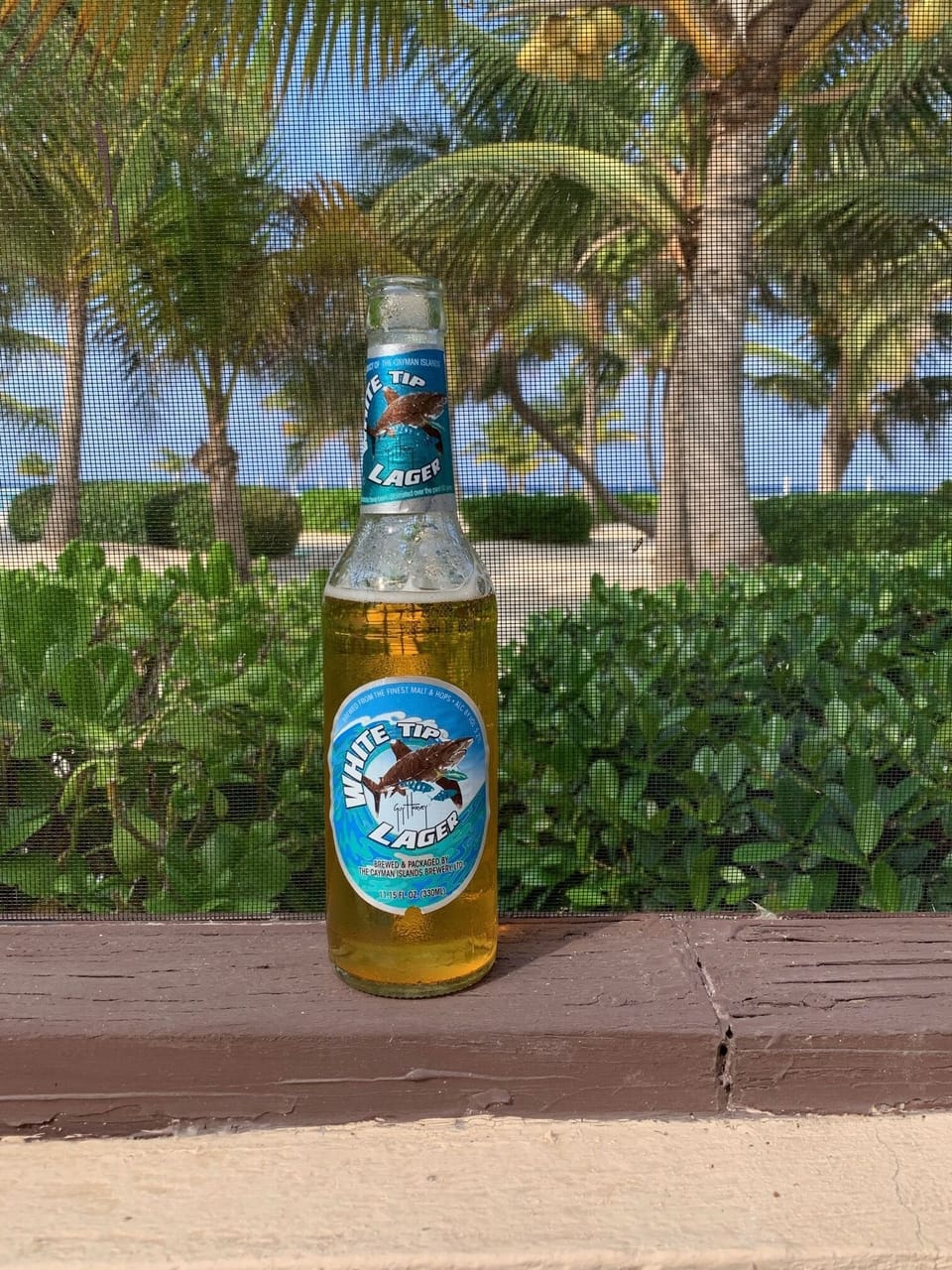 It's beer o'clock.  Try a local White Tip beer.