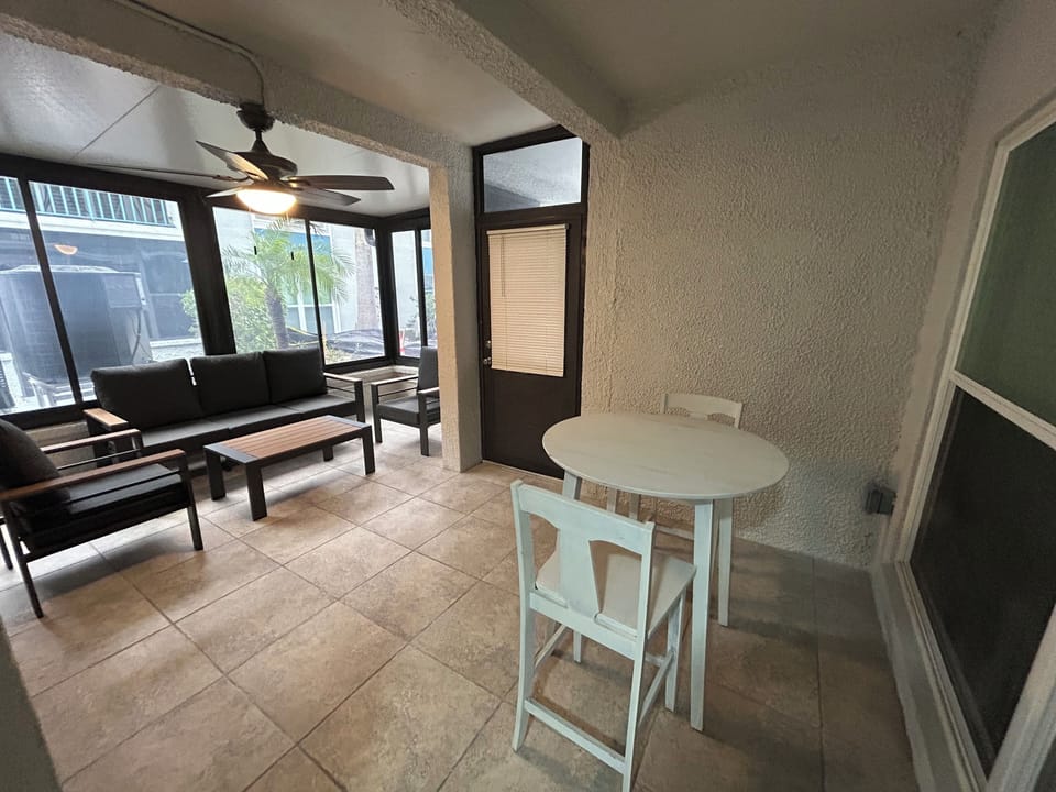 Bistro Table on Lanai