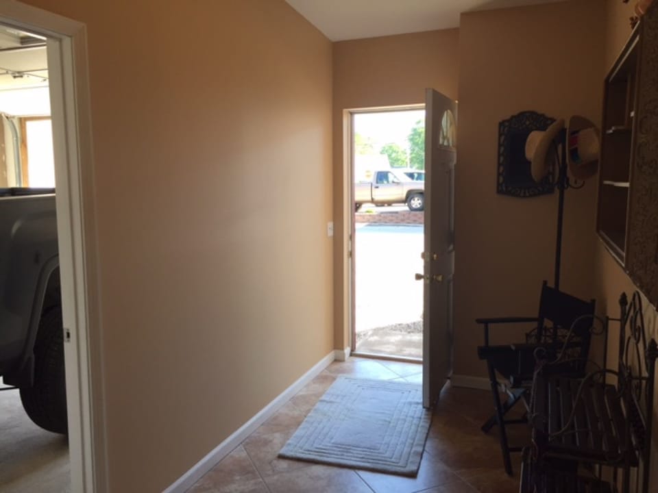 Street entrance to the loft