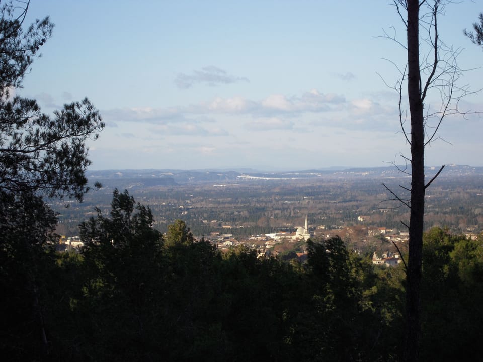 St Rémy: View from the Alpilles