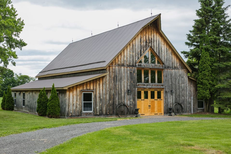 Barn behind The Mill House available for rent.